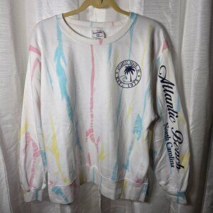 Dreamsicle "Atlantic Beach" Women's Sweatshirt size Medium